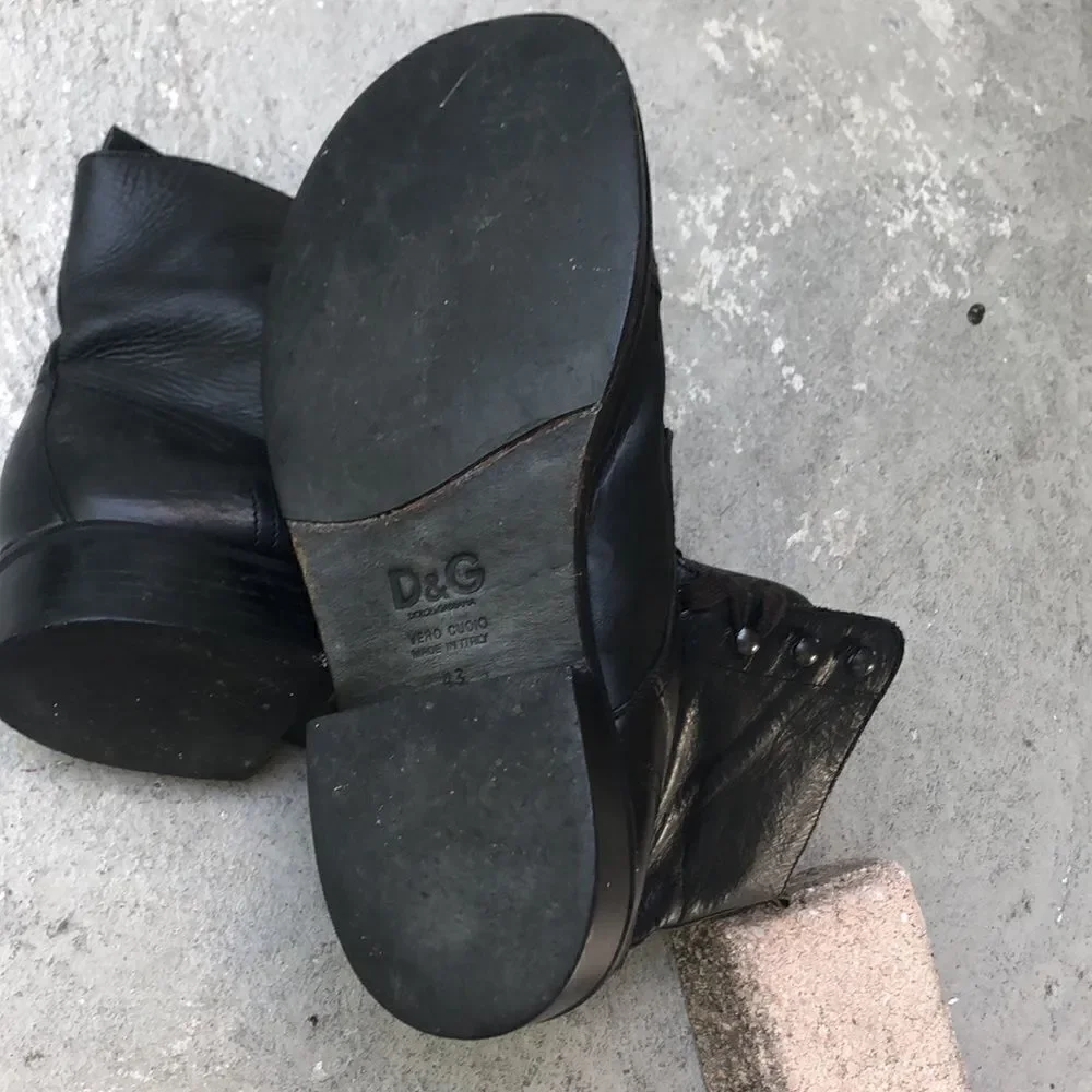 Dolce & Gabbana combat boots